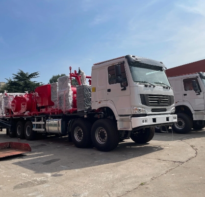 High Quality Flushing Truck (Self-loop Well-flushing Truck) for Oil Drilling on Oilfield