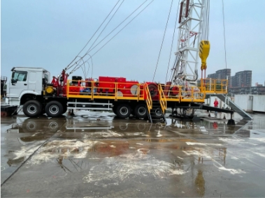 High Quality Flushing Truck (Self-loop Well-flushing Truck) for Oil Drilling on Oilfield